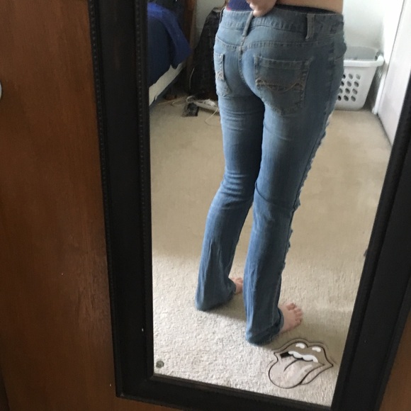 SOLD Custom Ripped Jeans - Picture 3 of 5